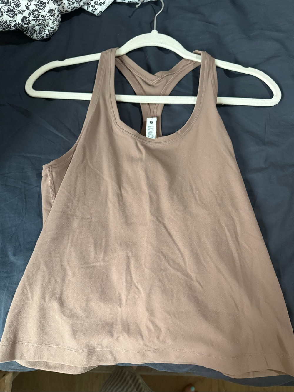 lululemon athletica Women's Racerback Tank - Mauve Taupe
